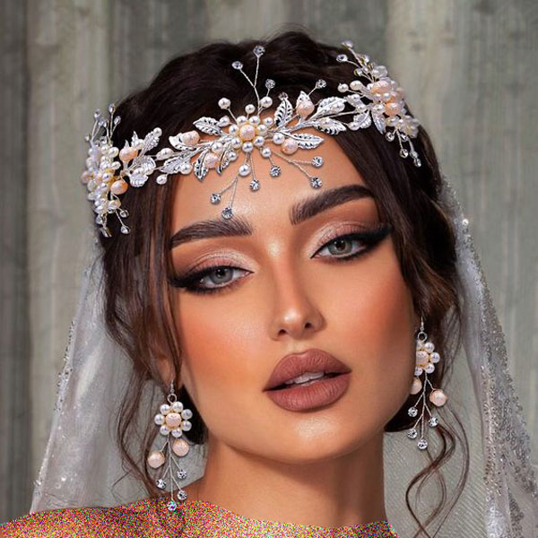 مدل میکاپ عروس برای عقد آرایش عروس جدید میکاپ لایت عروس مدل مو عقد آرایش صورت عروس میکاپ عربی اموزش میکاپ lng ld;h\ fvhd urn