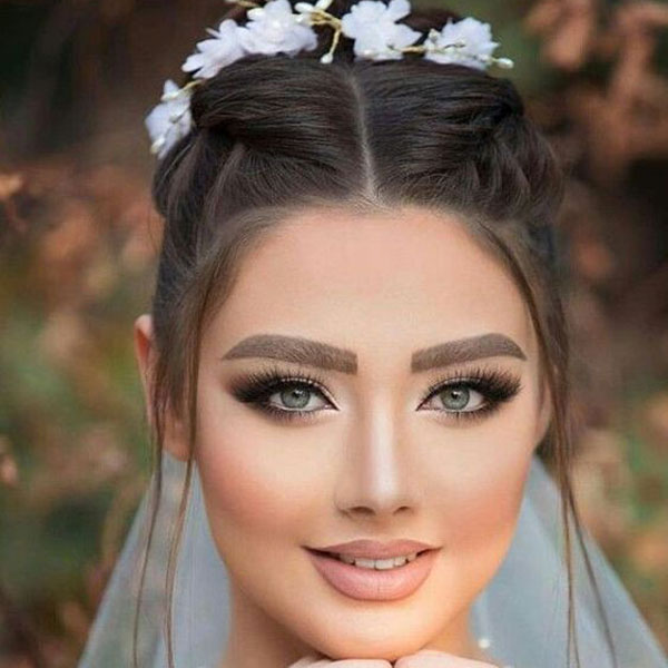 مدل میکاپ عروس برای عقد آرایش عروس جدید میکاپ لایت عروس مدل مو عقد آرایش صورت عروس میکاپ عربی اموزش میکاپ lng ld;h\ fvhd urn