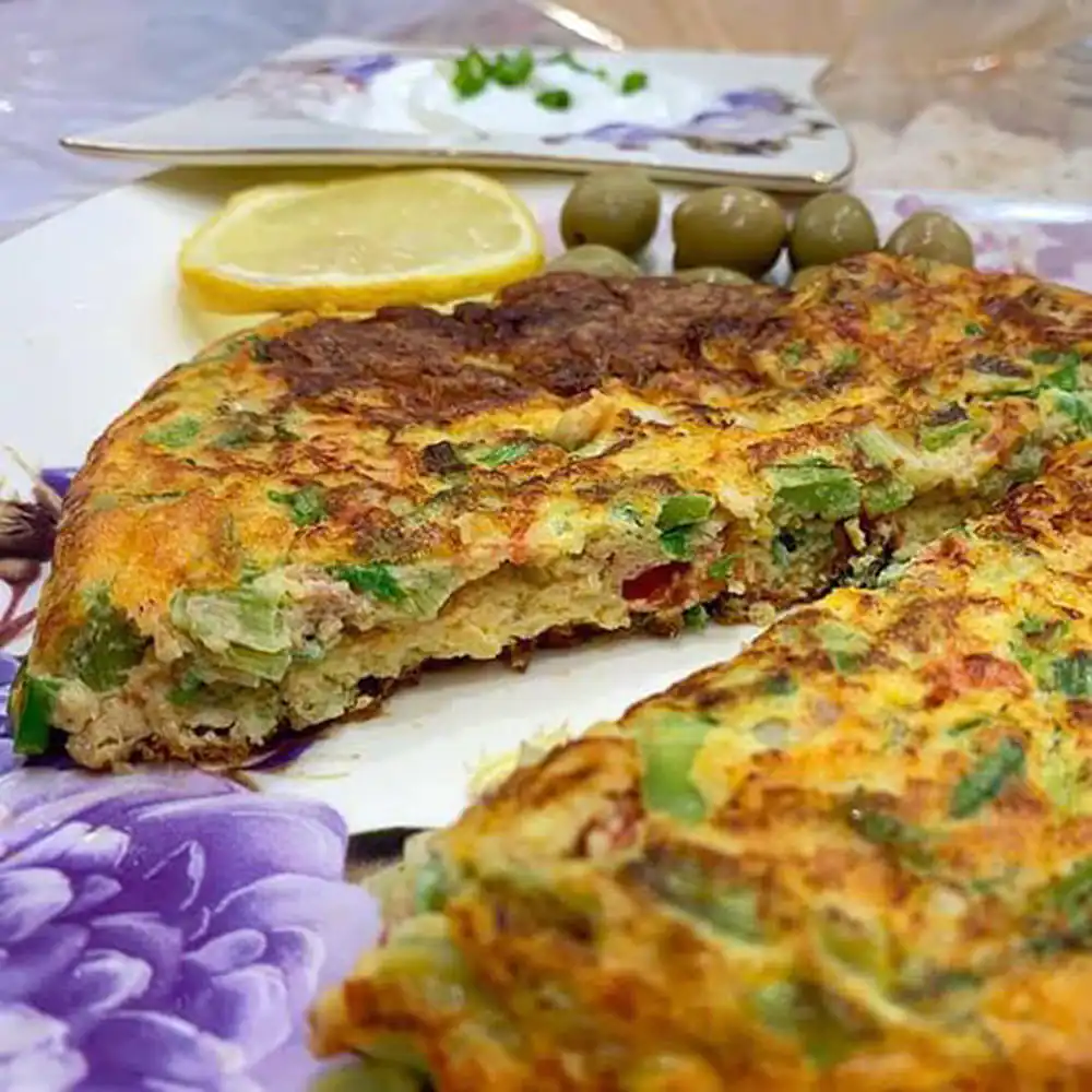 طرز تهیه کوکو پیاز ، طرز تهیه کوکو پیاز خانگی ، طرز تهیه کوکو پیاز خوشمزه