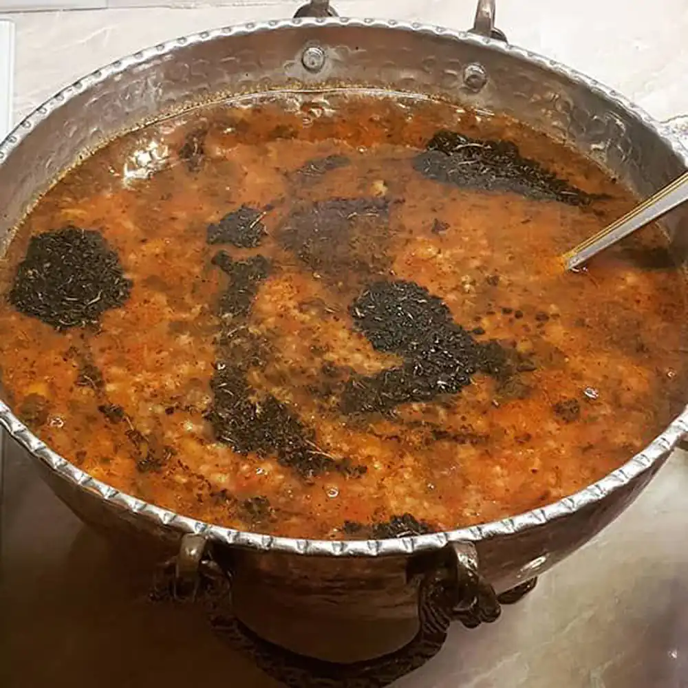 طرز تهیه آش گوجه