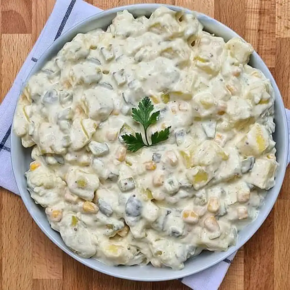 طرز تهیه سالاد سیب زمینی