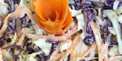 طرز تهیه سالاد کلم قرمز