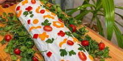 طرز تهیه سالاد سیب زمینی رولی خوشمزه و مجلسی