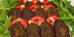 طرز تهیه کتلت بادمجان دودی با گوشت چرخ کرده