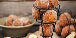 طرز تهیه دونات لقمه ای خوشمزه به به روش بازاری