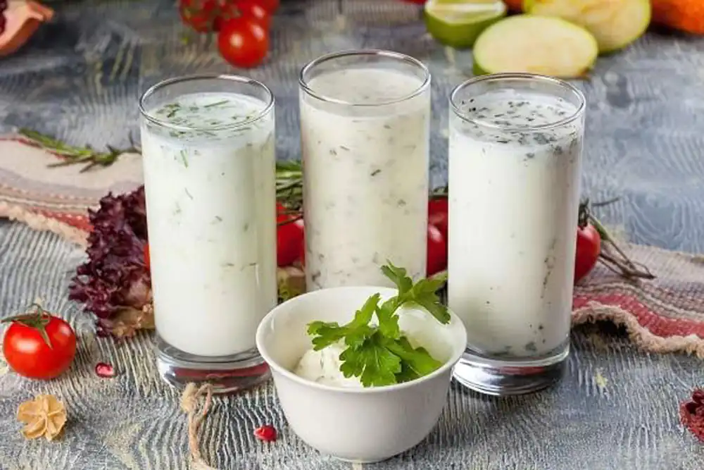 طرز تهیه دوغ گازدار
