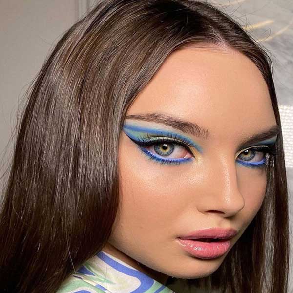 زیباترین و خاص ترین مدل های سایه چشم طرح دار Patterned eyeshadow model lng shdi ]al xvp nhv مدل سایه چشم ساده و شیک مدل سایه چشم لایت مدل سایه چشم جدید مدل سایه چشم شاین جدید مدل سایه چشم دخترانه