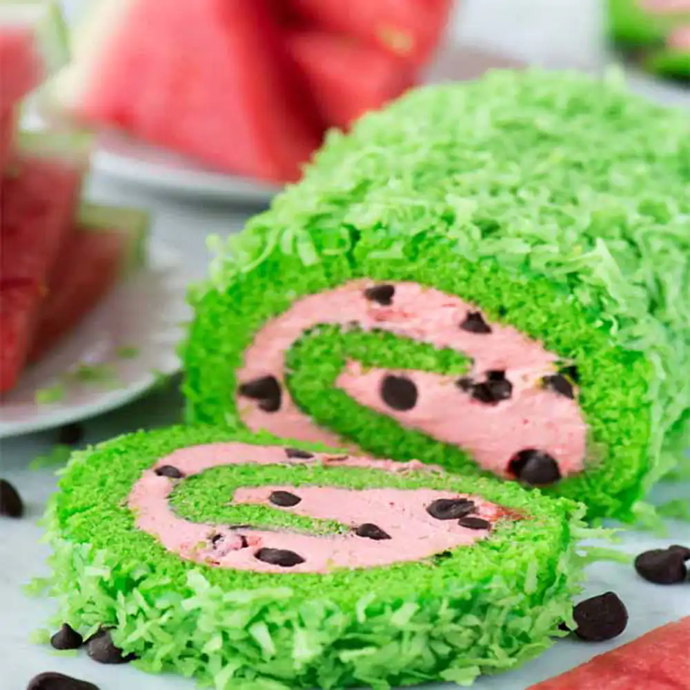 طرز تهیه رولت هندوانه ای