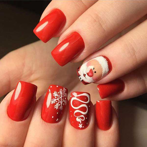 شیک ترین مدل های طراحی ناخن برای کریسمس 2023 xvhpd khok ;vdsls Christmas nail design طرح ناخن کریسمس ۲۰۲۲ طراحی ناخن زمستانی ساده طرح ناخن مجلسی طرح ناخن بابانوئل طرح ناخن زمستانی