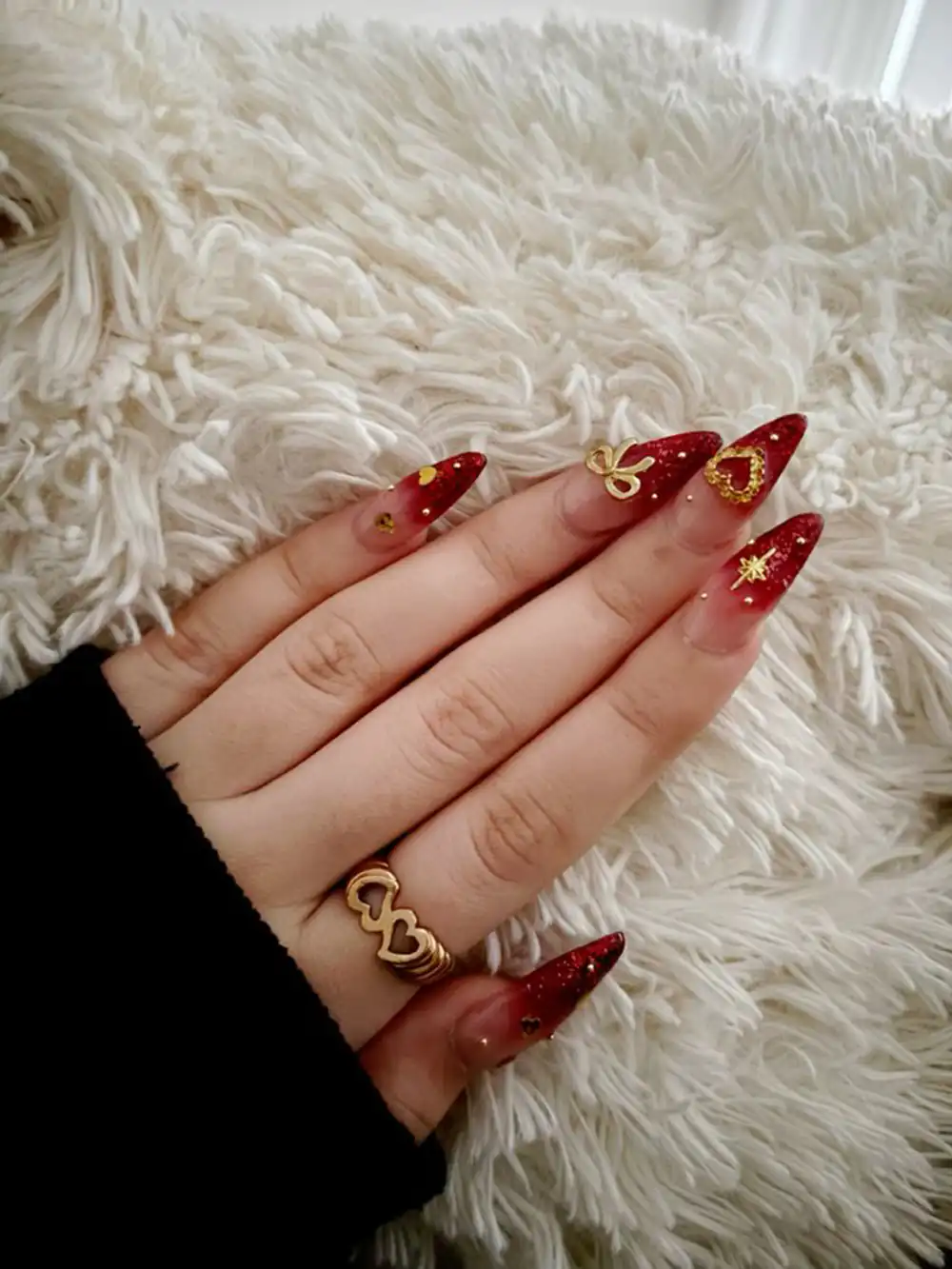 طراحی ناخن پاپیونی
