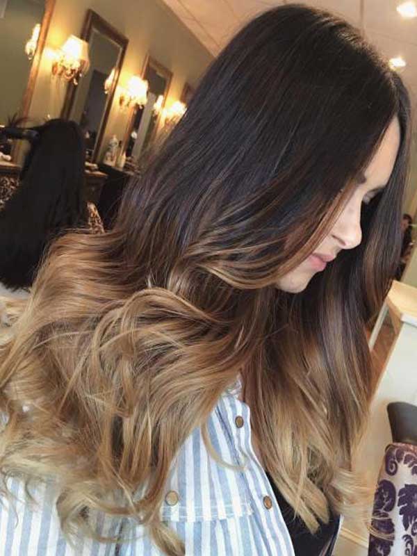 شیک ترین مدل های رنگ موی آمبره با تناژهای زیبا و خاص ombre hair color رنگ موی آمبره دودی رنگ موی آمبره یخی رنگ موی آمبره روشن رنگ موی لاکچری رنگ موی آمبره سامبره رنگ مو آمبره کاراملی آمبره قهوه ای روشن  اموزش رنگ مو امبره دودی Hlfvi