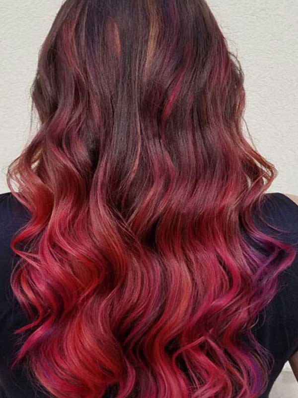 شیک ترین مدل های رنگ موی آمبره با تناژهای زیبا و خاص ombre hair color رنگ موی آمبره دودی رنگ موی آمبره یخی رنگ موی آمبره روشن رنگ موی لاکچری رنگ موی آمبره سامبره رنگ مو آمبره کاراملی آمبره قهوه ای روشن  اموزش رنگ مو امبره دودی Hlfvi