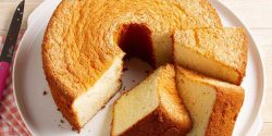 طرز تهیه کیک اسفنجی ساده و خوشمزه برای پایه کیک تولد