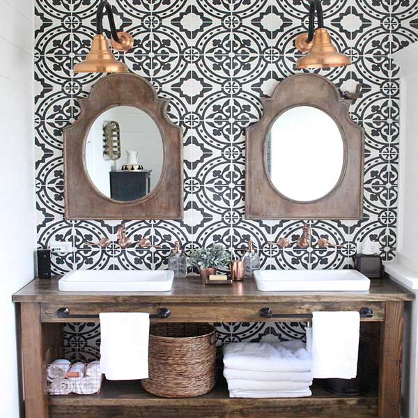 ایده طراحی حمام روستیک برای الهام بخشیدن به بازسازی بعدی شما Bathroom design دکوراسیون حمامهای ایرانی دکوراسیون حمامهای کوچک ایرانی  مدل حمامهای جدید طراحی حمام های لوکس عکس حمامهای ساده دکوراسیون حمامهای مدرن عکس حمامهای شیک عکس حمامهای مدرن