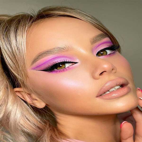 مدل میکاپ صورت جذاب و زیبا که شما را متحیر می کند face makeup میکاپ اروپایی  میکاپ اسموکی  میکاپ صورت دخترانه میکاپ عروس   میکاپ صورت ساده ld;h\