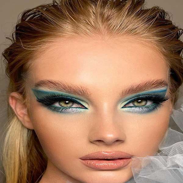 مدل میکاپ صورت جذاب و زیبا که شما را متحیر می کند face makeup میکاپ اروپایی  میکاپ اسموکی  میکاپ صورت دخترانه میکاپ عروس   میکاپ صورت ساده ld;h\