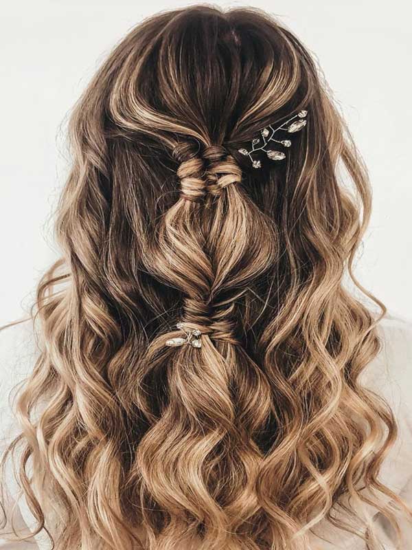 شیک ترین مدل موی باز ساده برای عروسی و مهمانی ها lng l,d fhc Open haircut مدل مو ساده و شیک دخترانه مدل موی نیمه باز مجلسی مدل مو بابلیس باز مدل موی باز صاف دخترانه