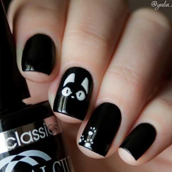 مدل طراحی ناخن گربه + طراحی ناخن فانتزی جدید Cat nail design ناخن گربه ای کاشت ناخن گربه ای طراحی روی ناخن طراحی لاکچری ناخن دخترانه طراحی ناخن بامزه  ناخن چشم گربه ای مشکی فانتزی طراحی ناخن عروسکی