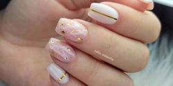 طراحی ناخن کوتاه ساده و شیک + ناخن کوتاه دخترانه