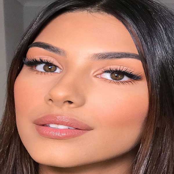 مدل میکاپ بهاری شیک و ملایم + آرایش ملایم دخترانه آرایش کمرنگ آرایش ملیح دخترانه آرایش ویژه دخترانه انواع آرایش دخترانه آرایش ساده برای عید میکاپ بهار پینکی ارایش ملیح عکس آرایش دخترانه makeup spring