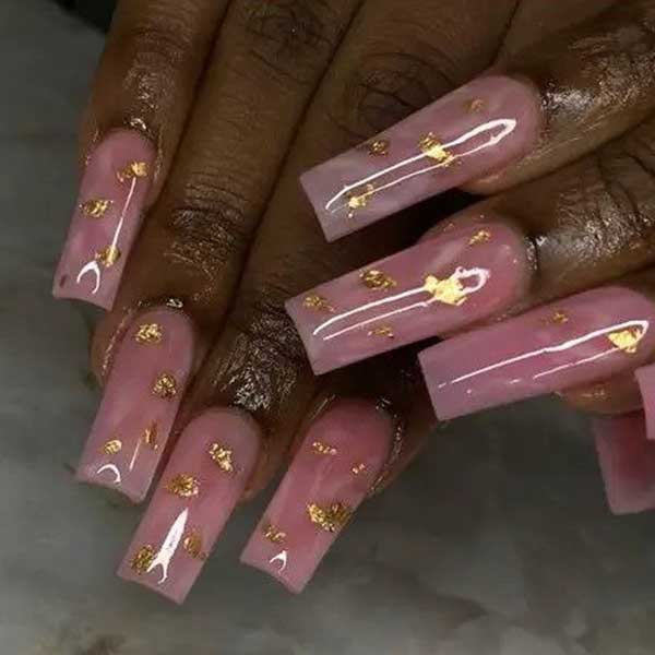 طراحی ناخن صورتی با طرح مرمر + مدل ناخن شیک و باکلاس صورتی xvhpd khok nail design طراحی ناخن با لاک صورتی و نقره ای طراحی ناخن زمستانی طراحی ناخن با لاک صورتی و مشکی مدل ناخن جدید ۱۴۰2 طراحی ناخن جدید عکس ناخن زیبا  