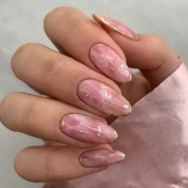 طراحی ناخن صورتی با طرح مرمر + مدل ناخن شیک و باکلاس صورتی xvhpd khok nail design طراحی ناخن با لاک صورتی و نقره ای طراحی ناخن زمستانی طراحی ناخن با لاک صورتی و مشکی مدل ناخن جدید ۱۴۰2 طراحی ناخن جدید عکس ناخن زیبا  