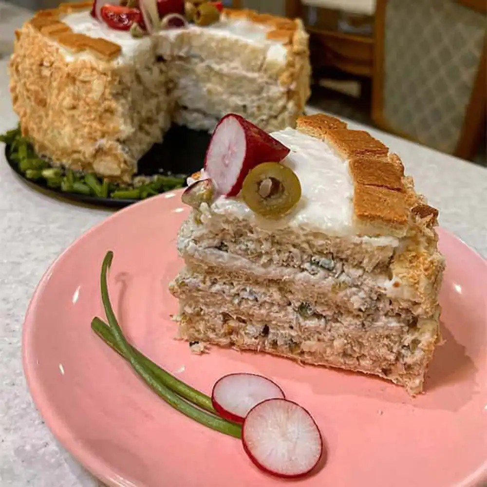 طرز تهیه کیک مرغ