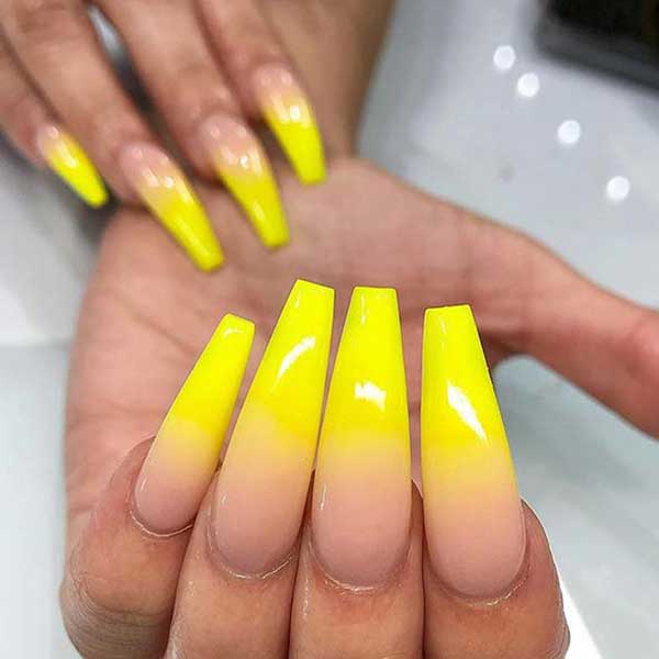طراحی ناخن زرد برای یک مانیکور متفاوت و شیک دخترونه Yellow nail design طراحی ناخن زرد و سفید طراحی ناخن زرد و مشکی لاک زرد لیمویی   لاک زرد فسفری  فرنچ زرد ناخن طراحی ناخن زرد و طوسی  لاک زرد پاستیلی  طراحی ناخن طوسی صورتی xvhpd khok cvn