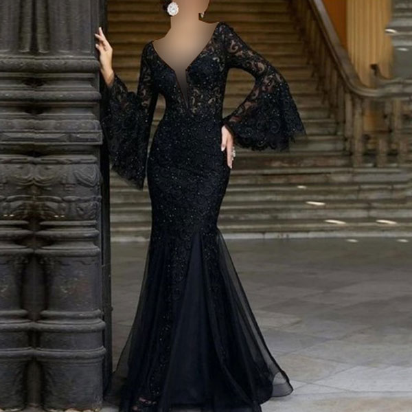 مدل لباس شب Abendkleid-Modell لباس شب گیپور مدل لباس شب برای عروسی لباس شب کوتاه لباس شب ترک لباس شب پوشیده لباس شب جدید لباس شب خاص و تک کوتاه Evening dress model lng gfhs af Abiye modeli
