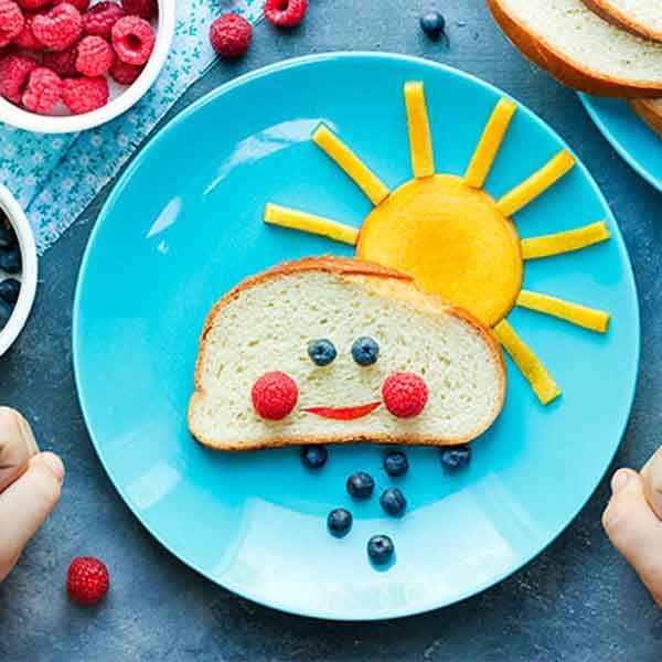 تزیین غذای کودکان