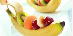 تزیین موز شکلاتی برای تولد + تزیین موز برای سبد میوه