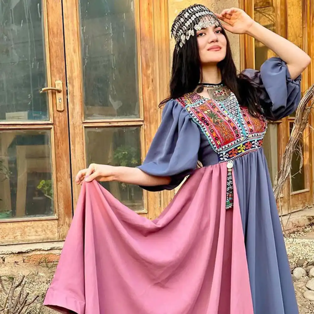 مدل لباس افغانی زنانه