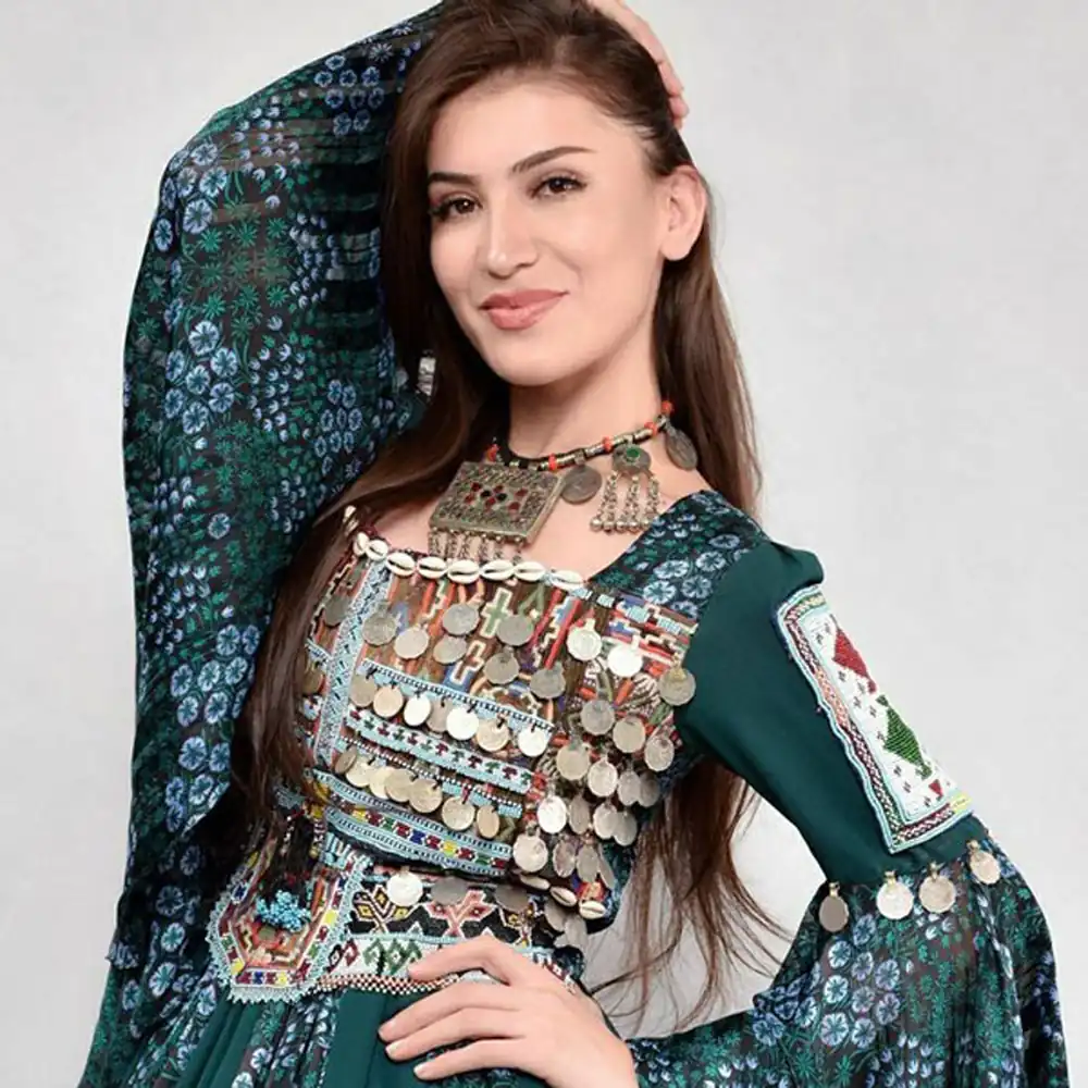 مدل لباس افغانی زنانه