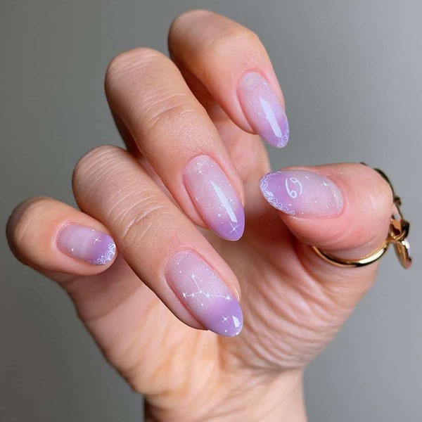 طراحی ناخن آمبره یاسی رنگ ناخن یاسی اکلیلی ناخن آمبره شاین ناخن یاسی شاین لاک یاسی پاستیلی ناخن امبره تابستانی ناخن امبره بهاری مدل ناخن آمبره کوتاه طرح ناخن یاسی xvhpd khok dhsd Hlfvi Lilac ombre nail design 