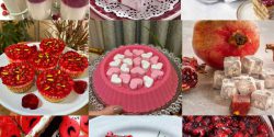 لیست آموزش انواع دسر و شیرینی با انار + دسر انار برای شب یلدا