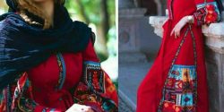  مدل لباس سنتی جدید زنانه برای عکاسی در شب یلدا و عید نوروز