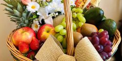 تزیین میوه عروس شیک برای یلدا و عید + تزیین میوه ساده با پوست