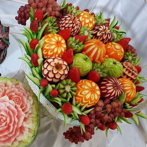 تزیین میوه عروس تزیین میوه عروس ساده تزیین سبد میوه نوبرانه عروس تزیین میوه عروس و داماد تزیین میوه برای مهمانی رسمی تزیین میوه پوست نکنده تزیین میوه سالم تزیین میوه در سبد حصیری jcddk ld,i uv,s