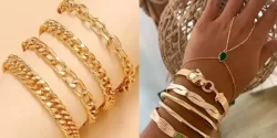جدیدترین مدل دستبند طلا + دستبند طلا را چطوری براق کنیم؟
