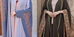 مدل مانتو عبایی شیک و مجلسی زنانه از جدیدترین مزون های تهران