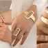 جدیدترین مدل دستبند و انگشتر طلا شیک و لاکچری اینستاگرام