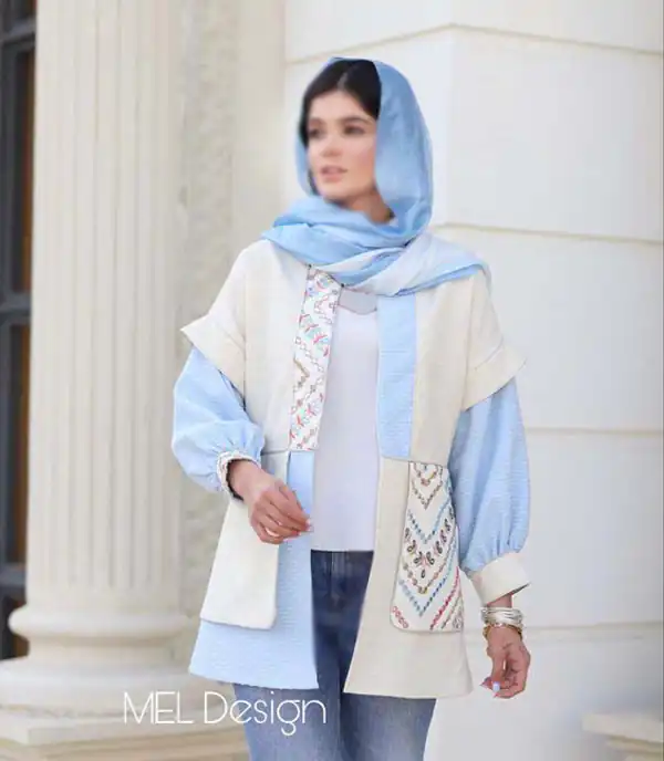 مدل مانتو جلو باز کوتاه