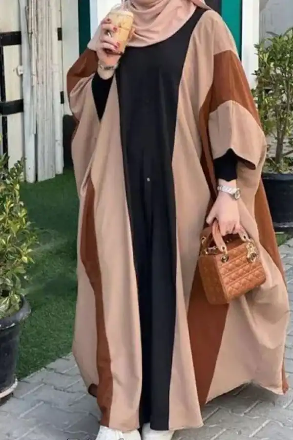 مدل مانتو کرم قهوه ای