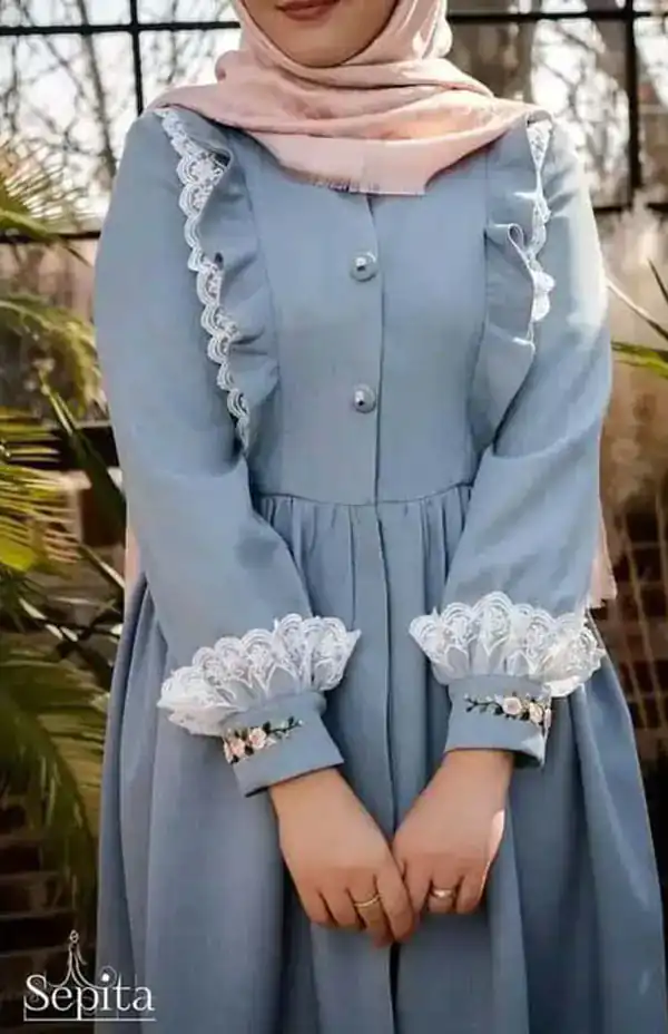 مدل مانتو پیراهنی عروسکی