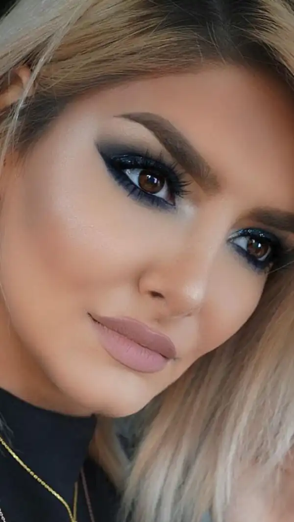 آرایش اسموکی ساده