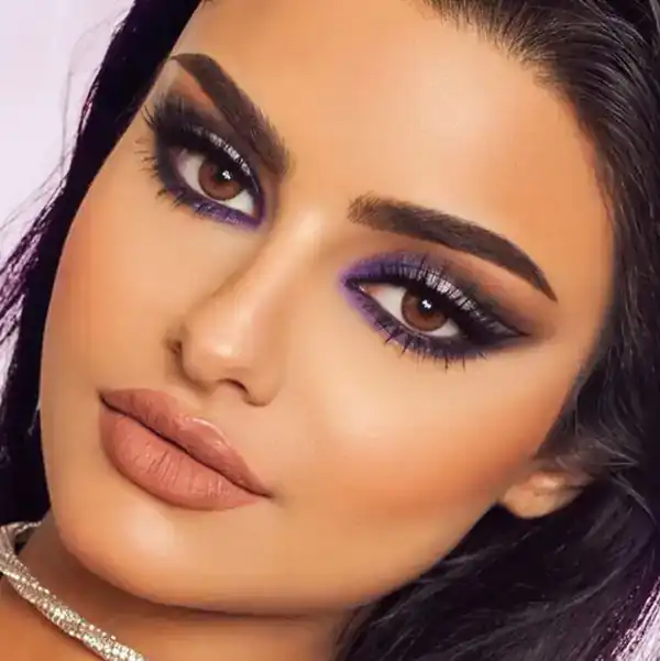 آرایش اسموکی ساده