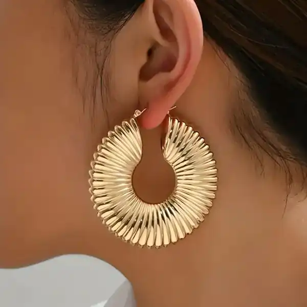 جدیدترین مدل گوشواره حلقه ای