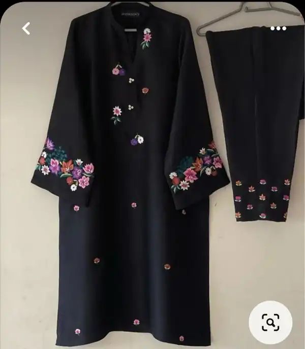 شیک ترین مدل مانتو گلدوزی شده