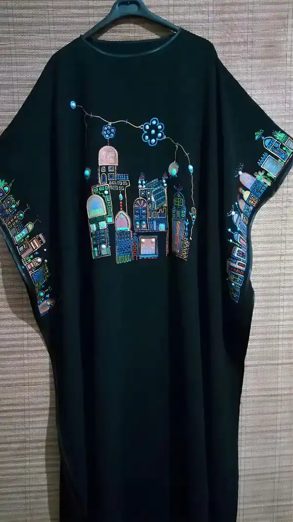 مدل مانتو گلدوزی شده اینستا