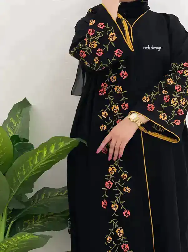 مدل مانتو گلدوزی شده اینستا